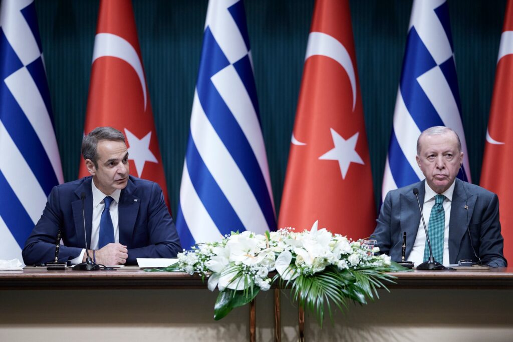 Η συνάντηση του Μητσοτάκη με τον Ερντογάν στην Άγκυρα