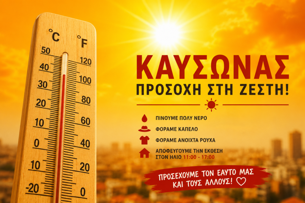 Η παραλία της Θεσσαλονίκης κάτω από έντονο καλοκαιρινό ήλιο, με θερμόμετρο να δείχνει 36 βαθμούς Κελσίου.